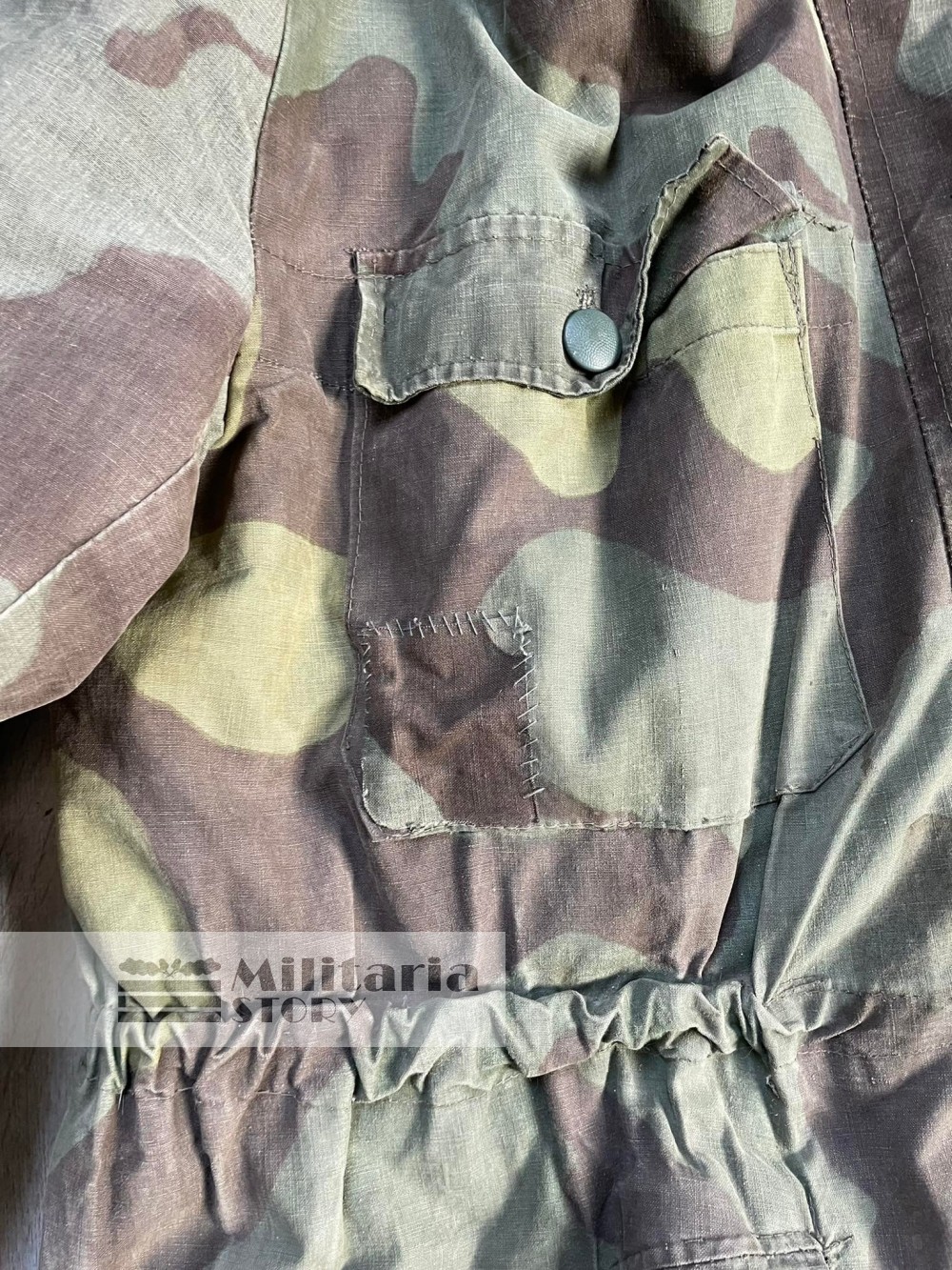 WAFFEN-SS ITALIAN CAMOUFLAGE ANORAK - WAFFEN-SS ITALIAN CAMOUFLAGE ANORAK: pre-war German Uniforms