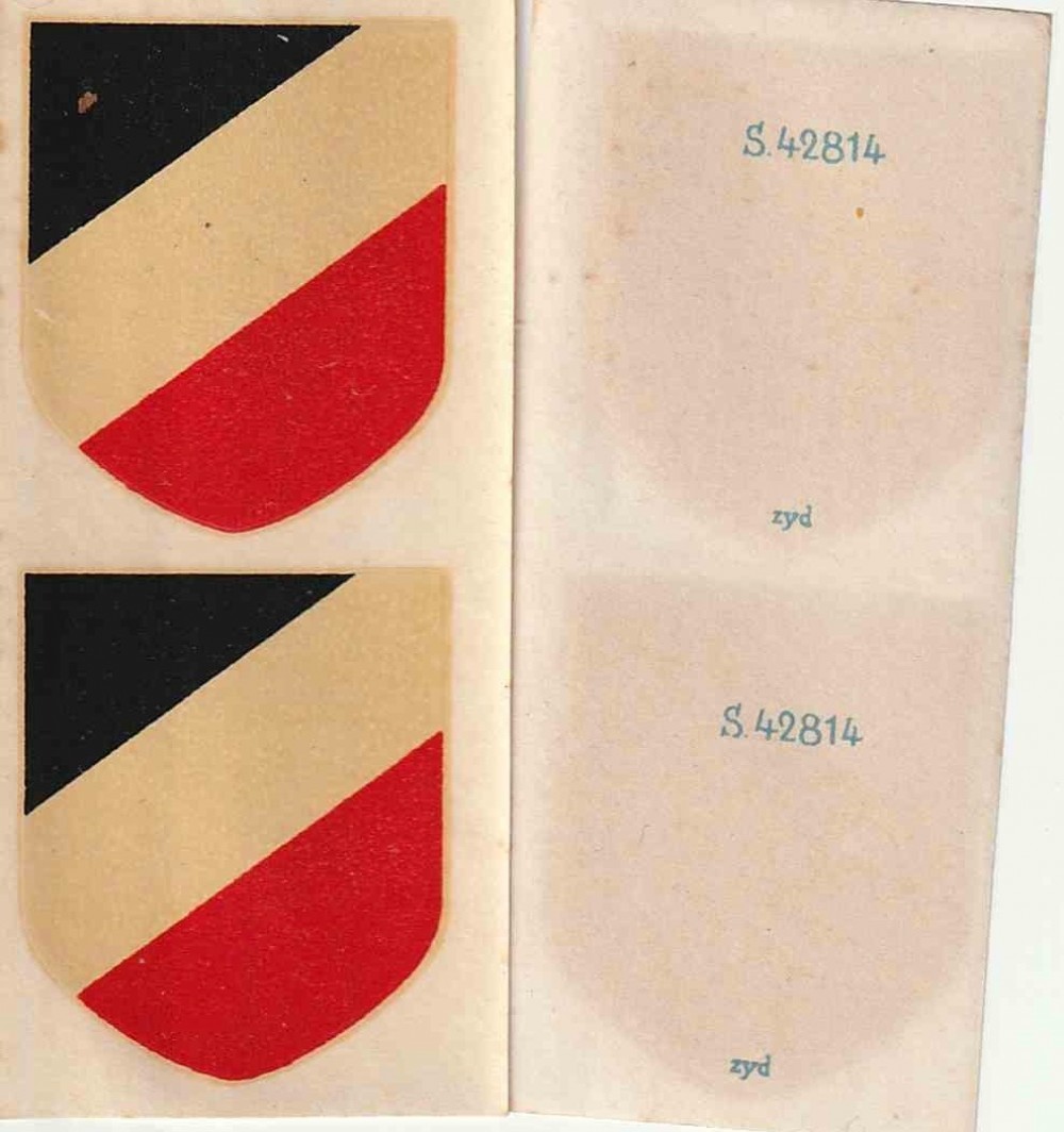 National Tricolor Decal on helmet