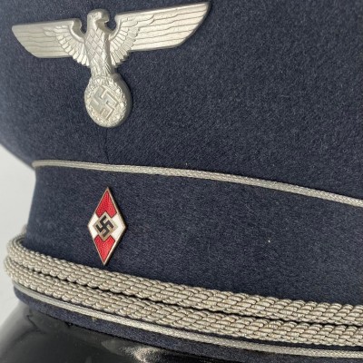 Hitler Youth Leader Flieger Technische Vorschule Cap