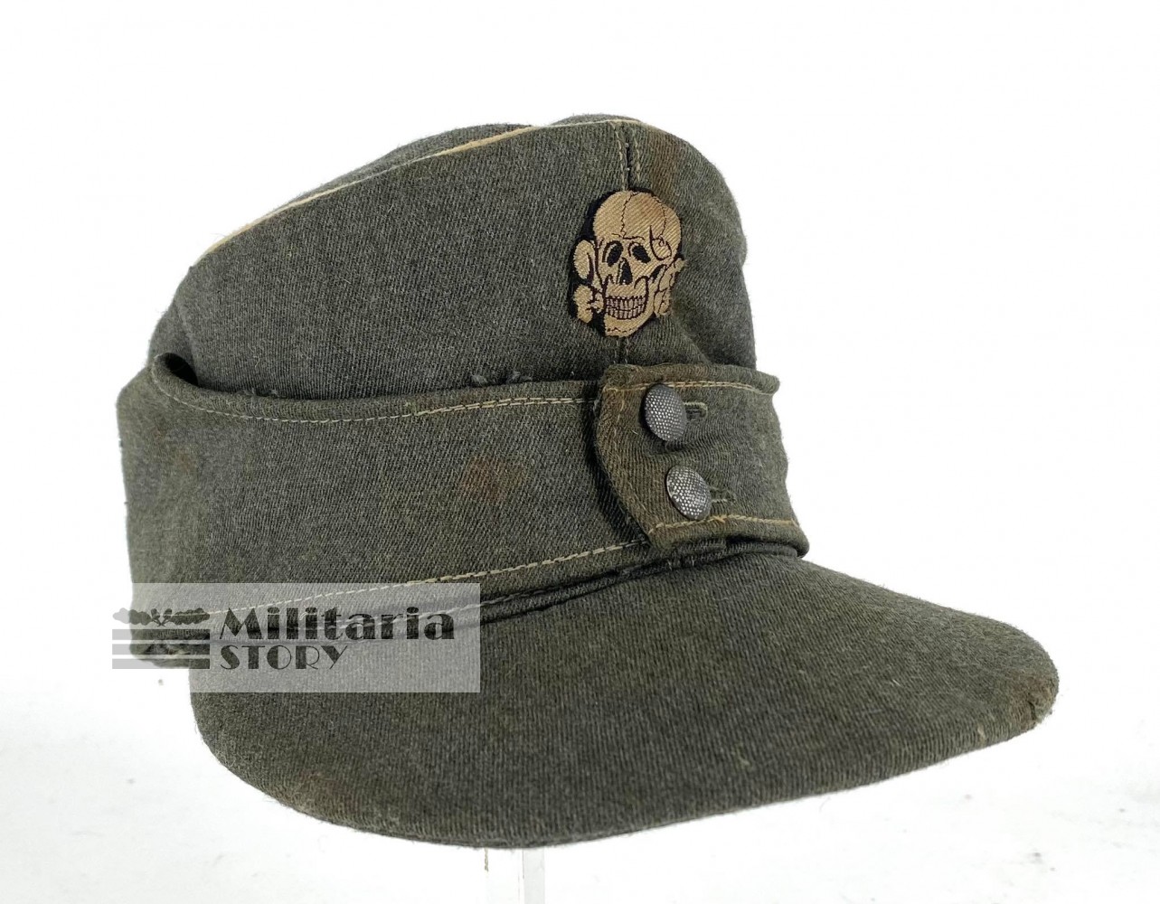 Waffen SS Officer field cap - Waffen SS Officer field cap: German Headgear
