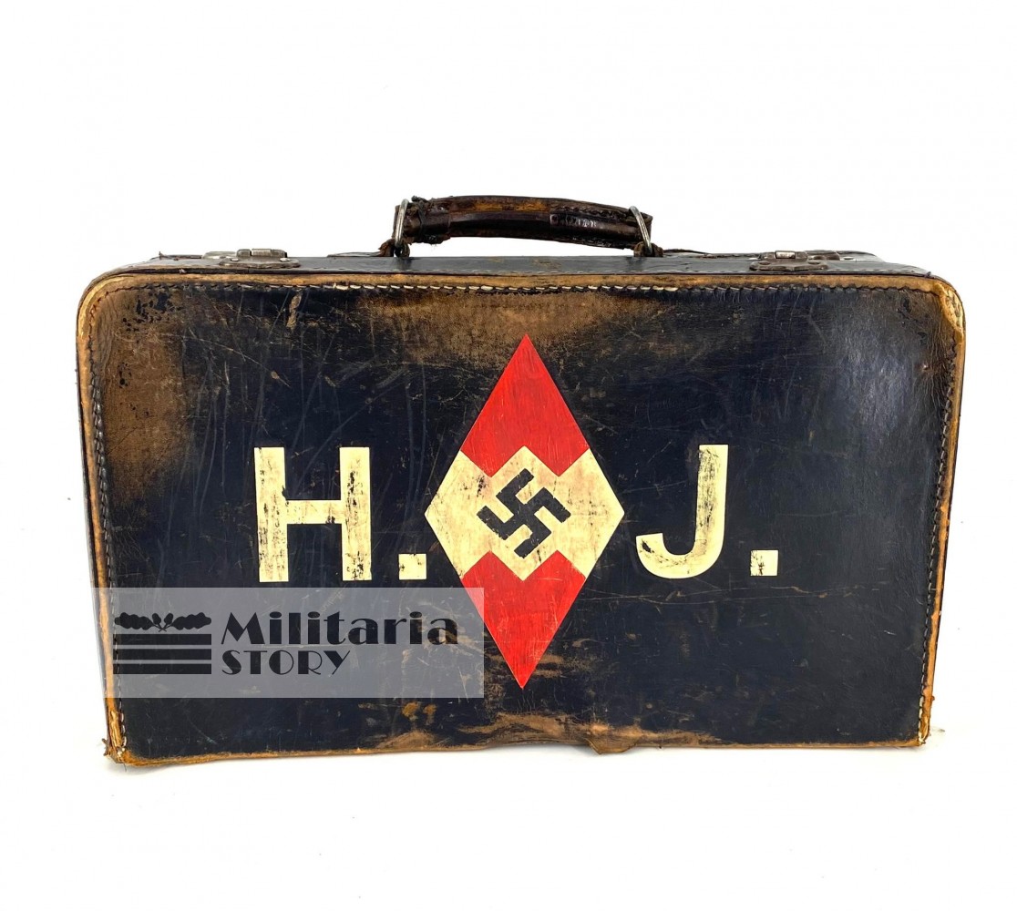 Hitler Youth suitcase  - Hitler Youth suitcase : Third Reich Equipment
