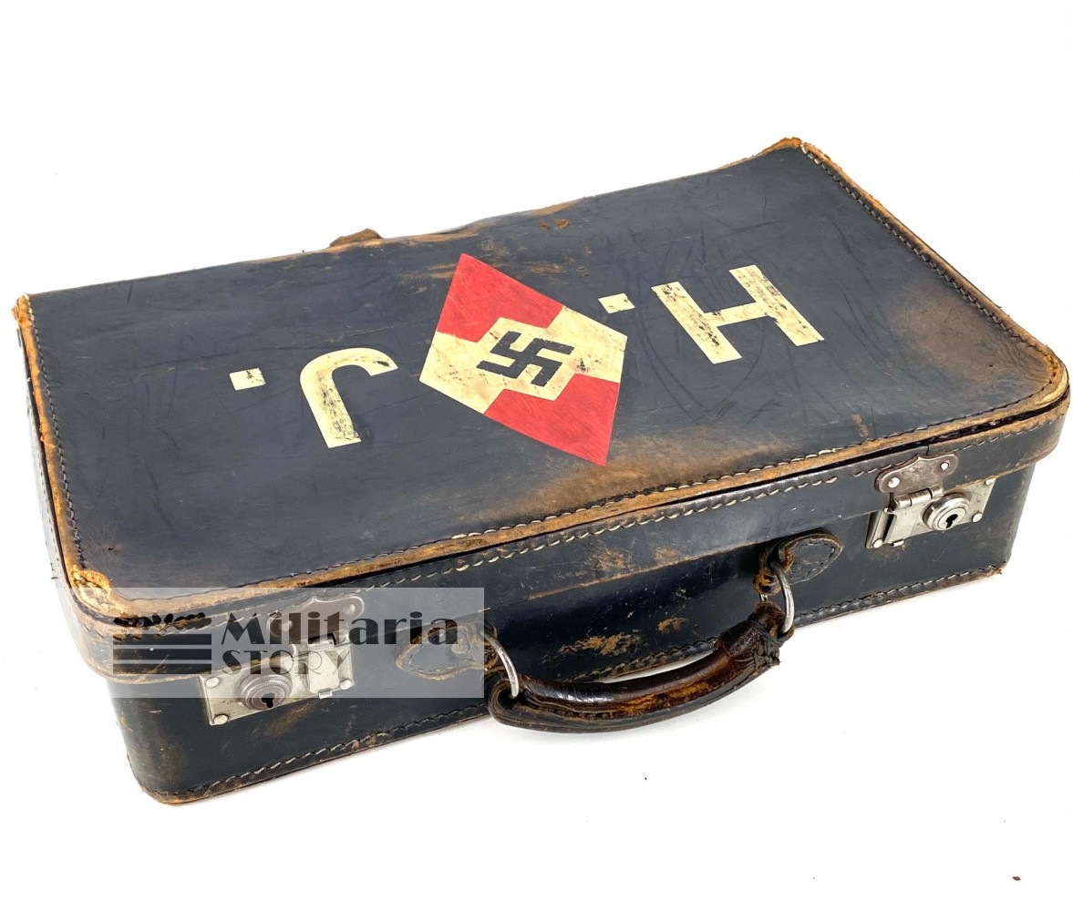 Hitler Youth suitcase  - Hitler Youth suitcase : Third Reich Equipment