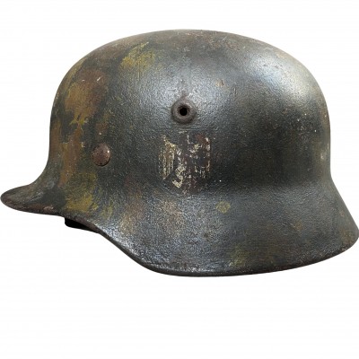 M40 Heer Tortoise camo helmet  - pre-war German Headgear