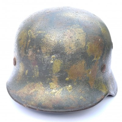 M40 Heer Tortoise camo helmet 