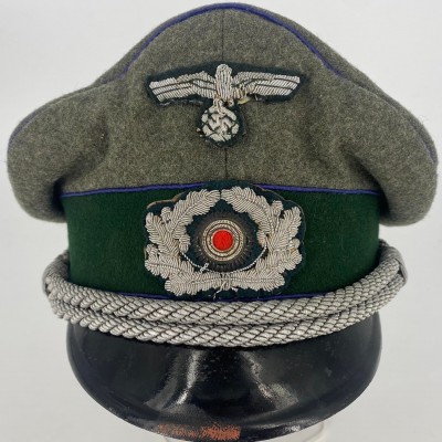 Heer Medical Officer visor cap - pre-war German Headgear