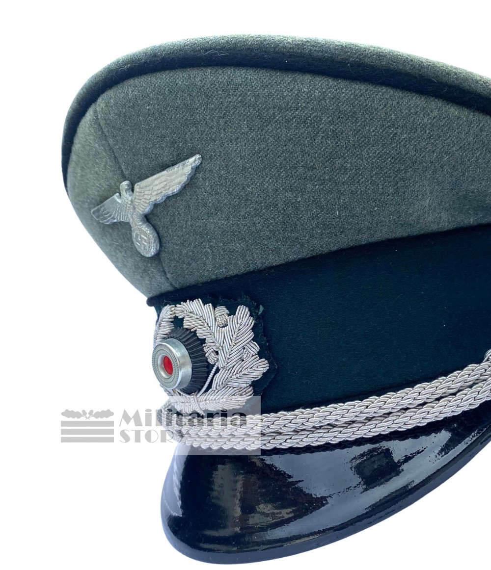 Heer Officer Pionieer cap MINT - Heer Officer Pionieer cap MINT: German Headgear