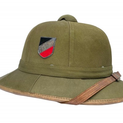 Tropical DAK pith Luftwaffe helmet