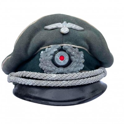 Heer Officer "Crusher" style visor cap - pre-war German Headgear