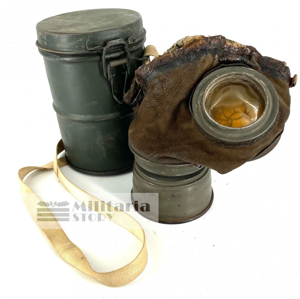 WWI German gas mask - WWI German gas mask: Third Reich Equipment