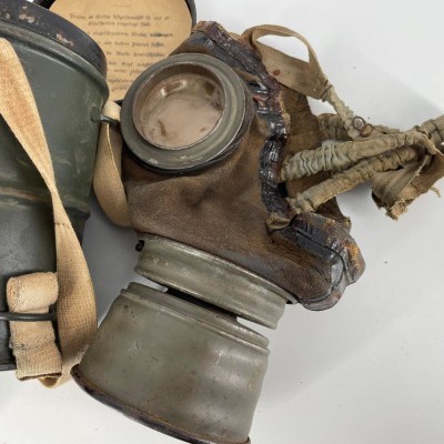 WWI German gas mask