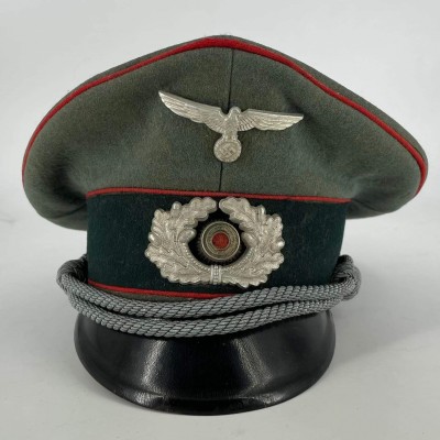 Heer Officer Artilerry visor cap - pre-war German Headgear