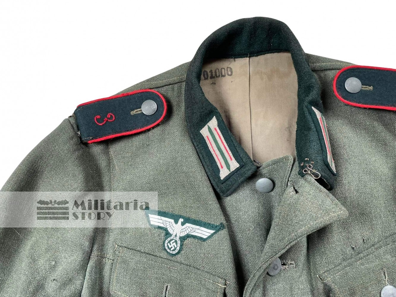 Heer m36 uniform of Unit "3" - Heer m36 uniform of Unit "3": WW2 German Equipment