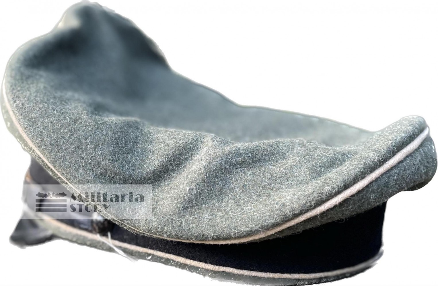 EM NCO Waffen SS visor cap - EM NCO Waffen SS visor cap: Vintage German Headgear