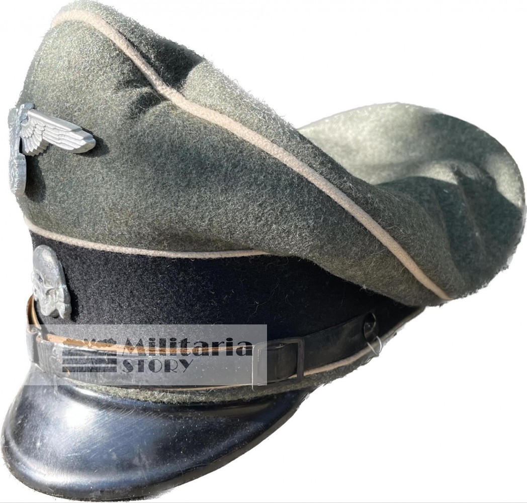 EM NCO Waffen SS visor cap - EM NCO Waffen SS visor cap: pre-war German Headgear