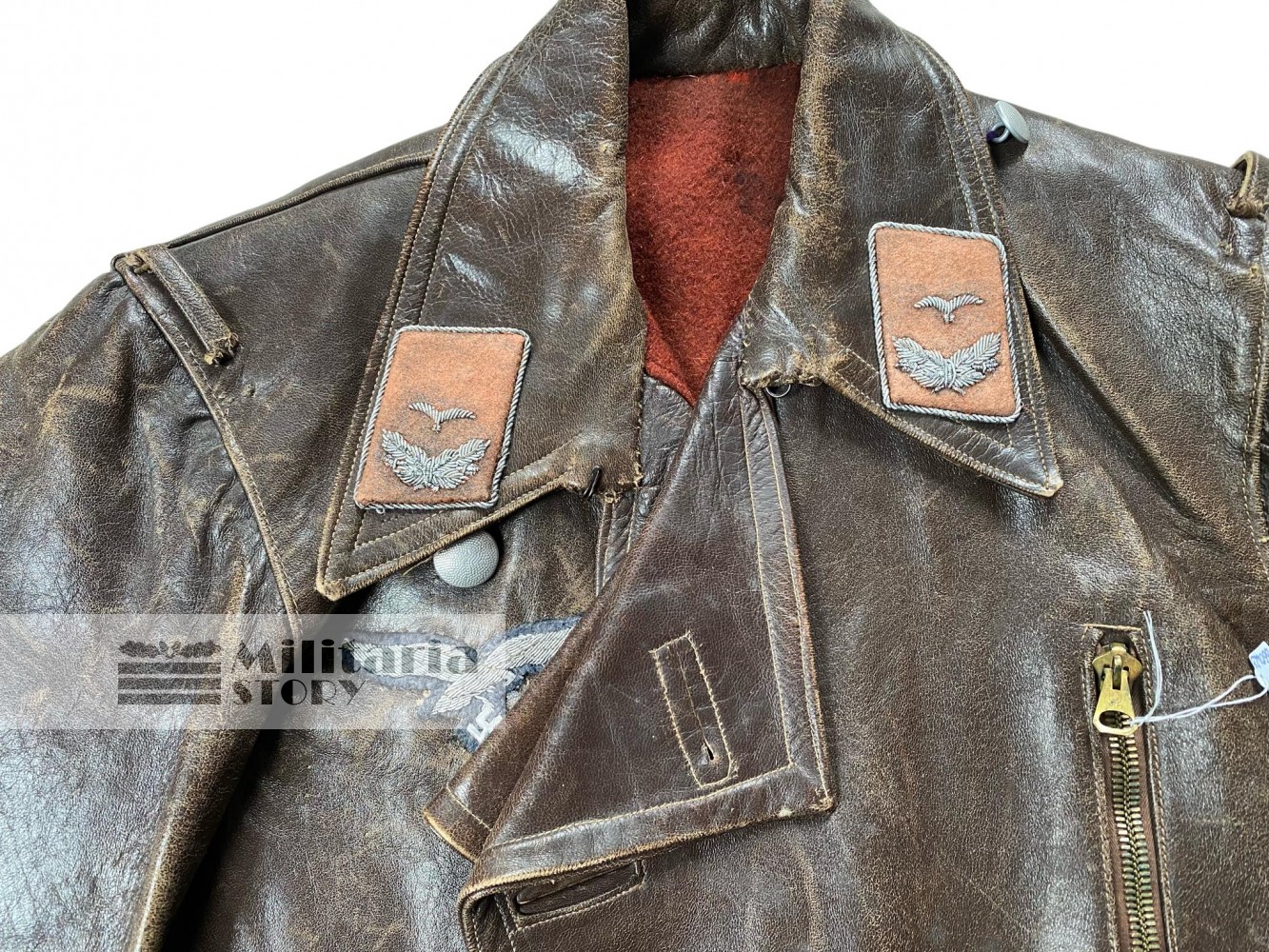 Luftwaffe Signal Leather jacket - Luftwaffe Signal Leather jacket: pre-war German Uniforms