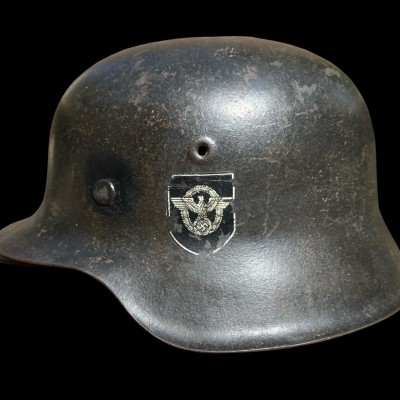 M42 Polizei DD helmet - pre-war German Headgear