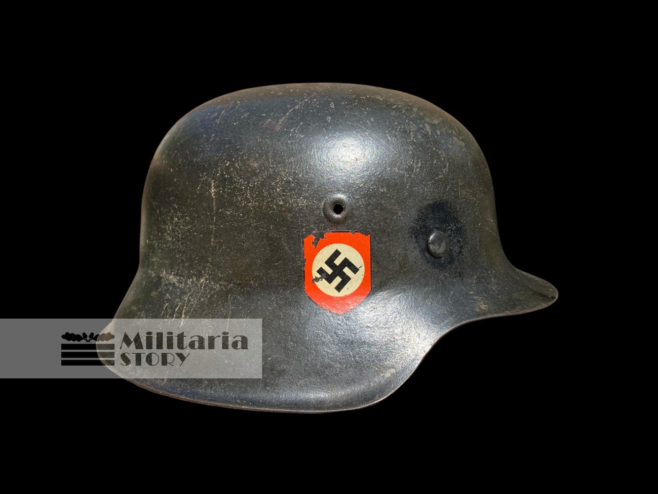 M42 Polizei DD helmet - M42 Polizei DD helmet: German Headgear