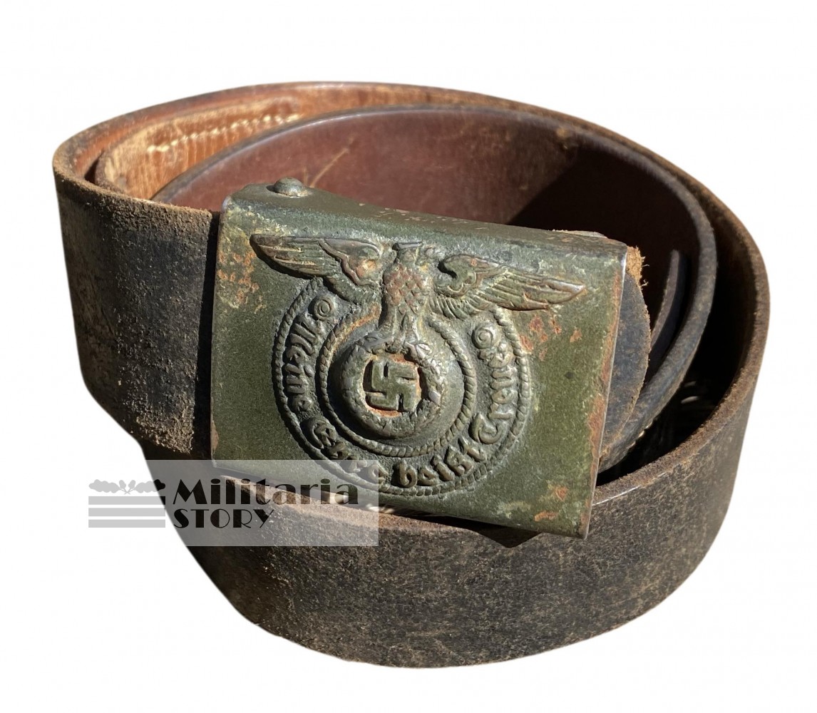 Waffen SS RODO buckle with belt