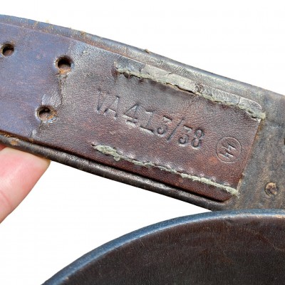 SS-VT belt - Vintage German Equipment
