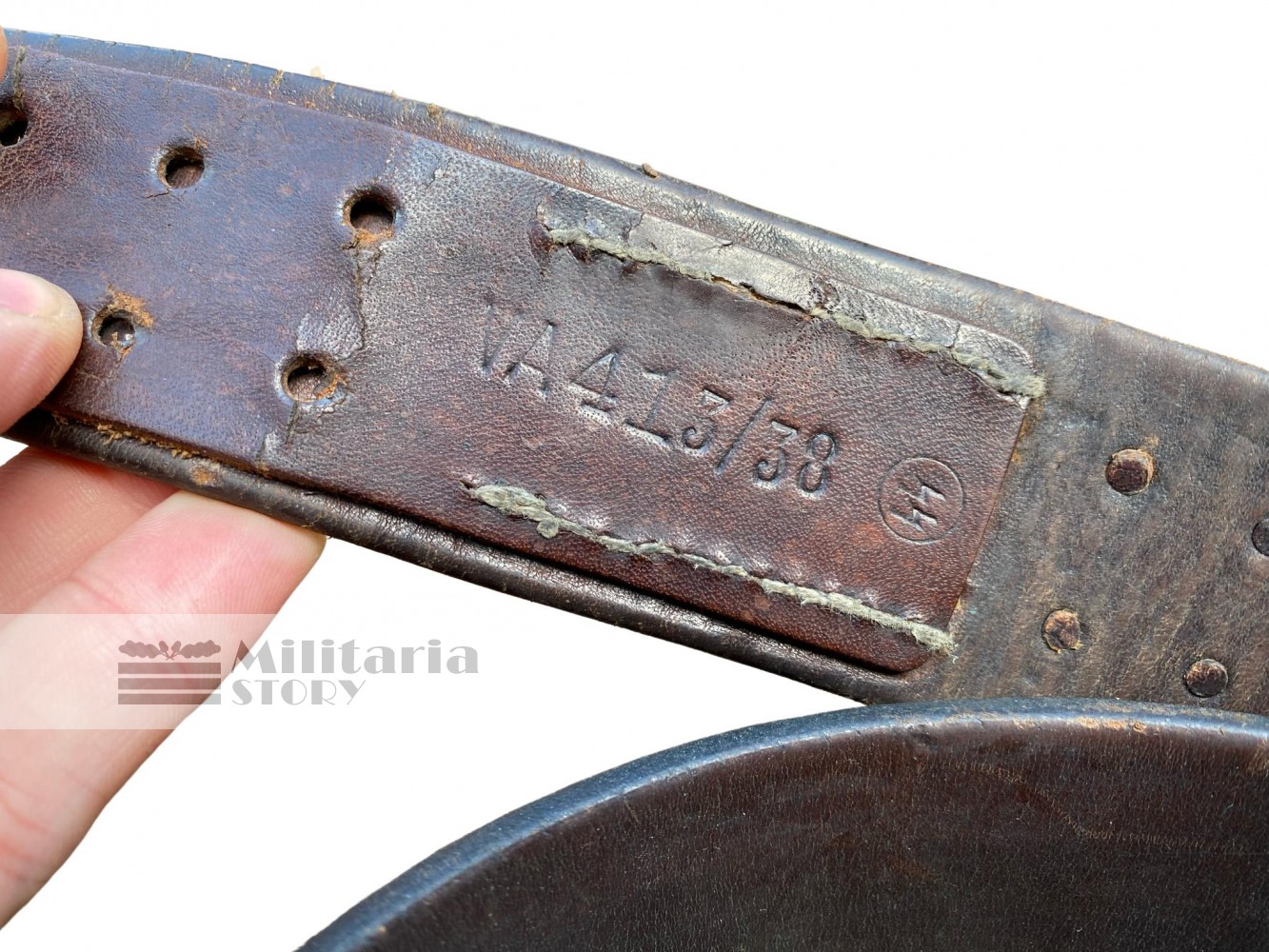 SS-VT belt - SS-VT belt: Third Reich Equipment