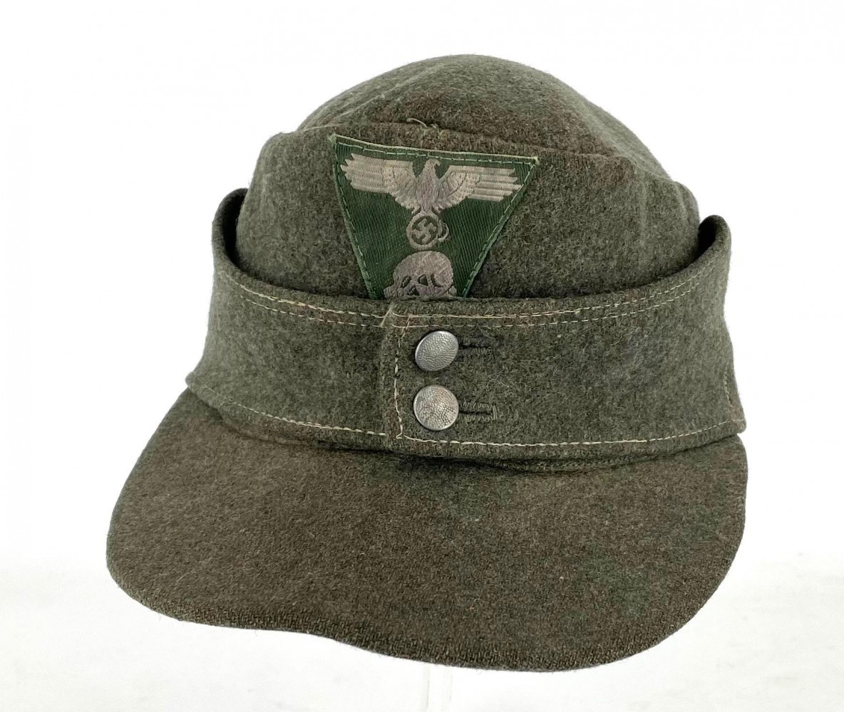M43 Waffen SS Field Cap - M43 Waffen SS Field Cap: pre-war German Headgear