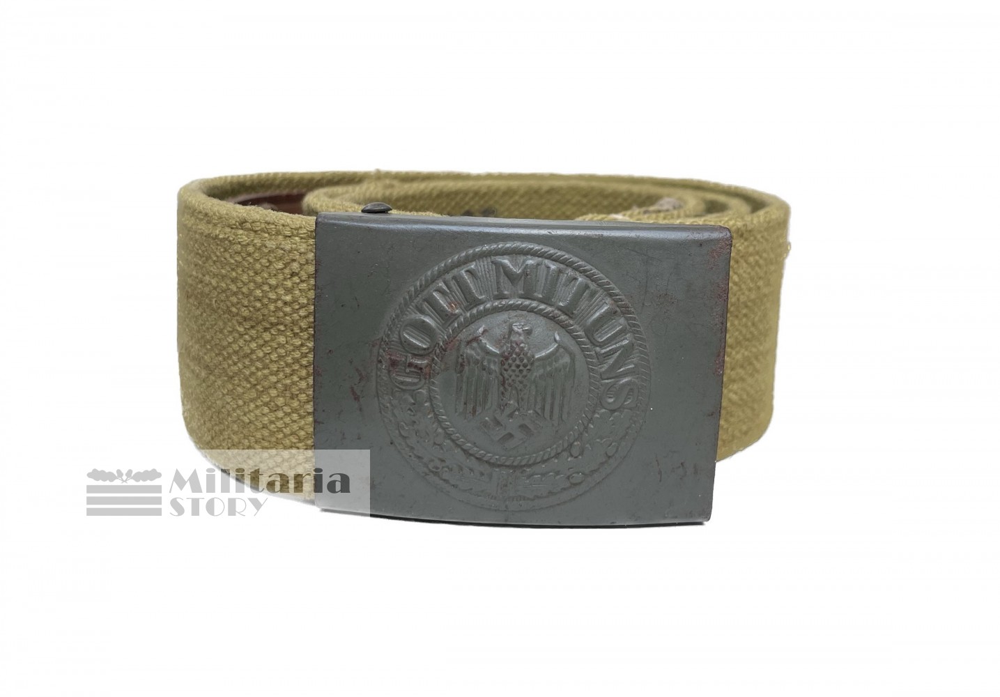 DAK belt and buckle - DAK belt and buckle: German Equipment