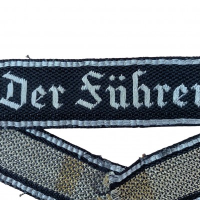 Waffen SS flatwire "Der Fuhrer" cuff title