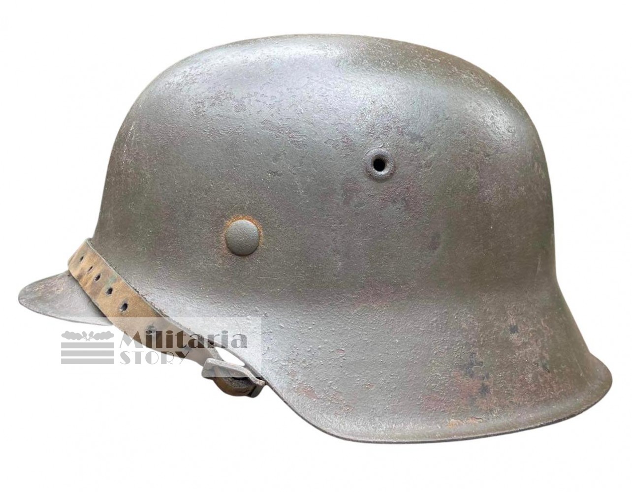 Waffen SS M42 Steel Helmet - Waffen SS M42 Steel Helmet: WW2 German Headgear
