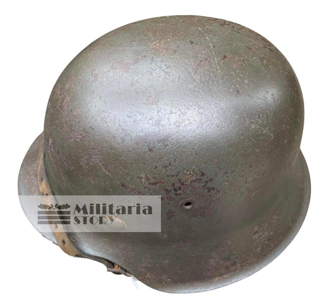 Waffen SS M42 Steel Helmet - Waffen SS M42 Steel Helmet: pre-war German Headgear