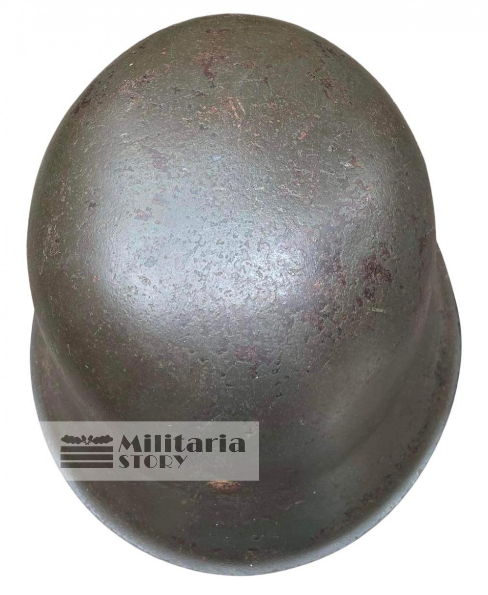 Waffen SS M42 Steel Helmet - Waffen SS M42 Steel Helmet: WW2 German Headgear