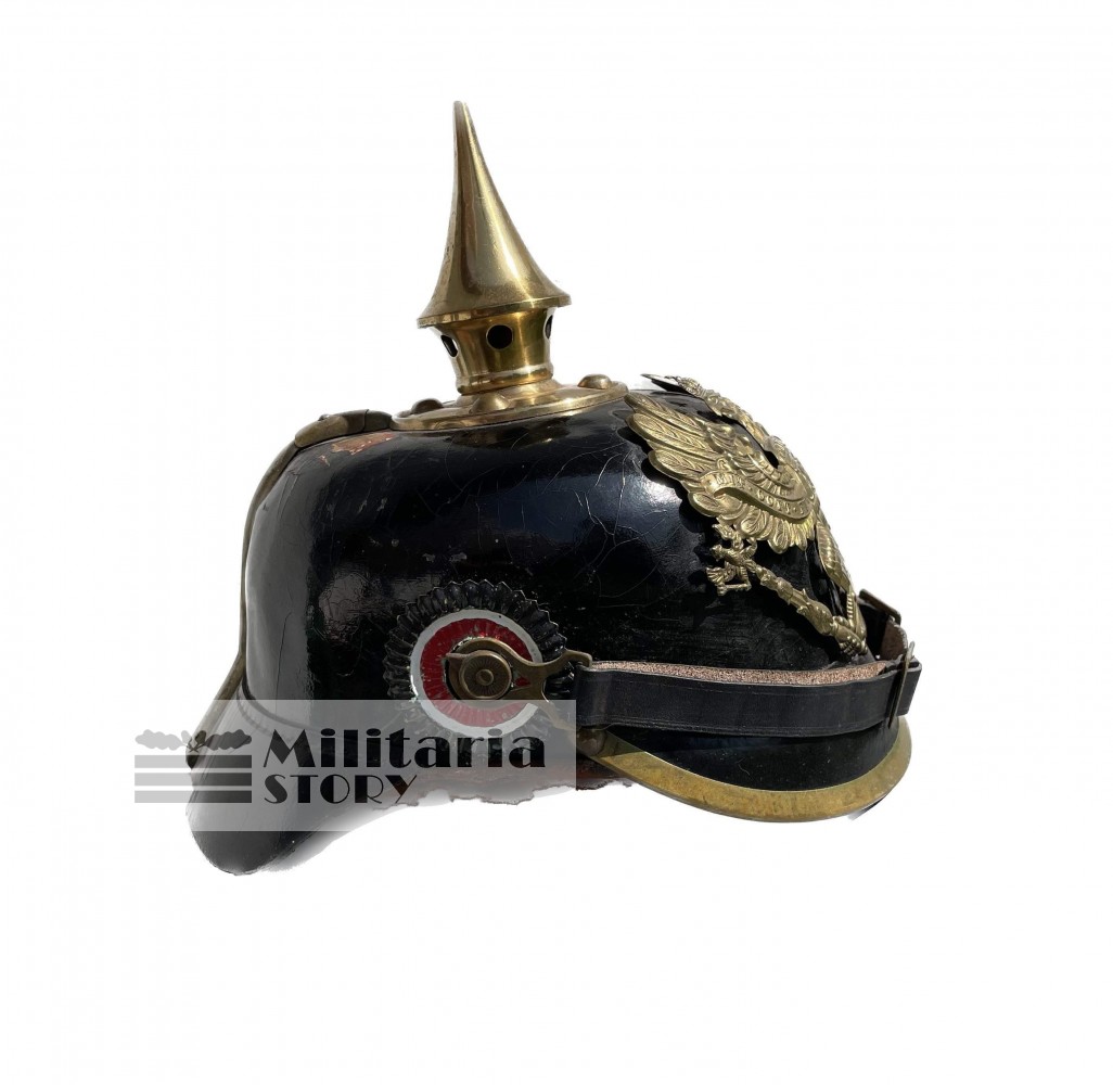Prussian pickelhaube - Prussian pickelhaube: pre-war German Headgear
