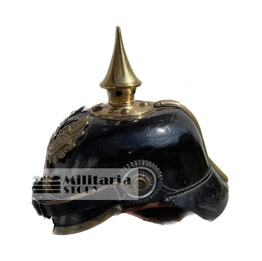 Prussian pickelhaube - Prussian pickelhaube: WW2 German Headgear