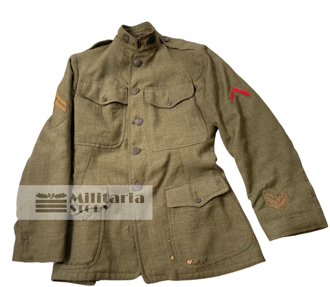 WWI U.S. 78TH division set named - WWI U.S. 78TH division set named: pre-war Allied Uniforms