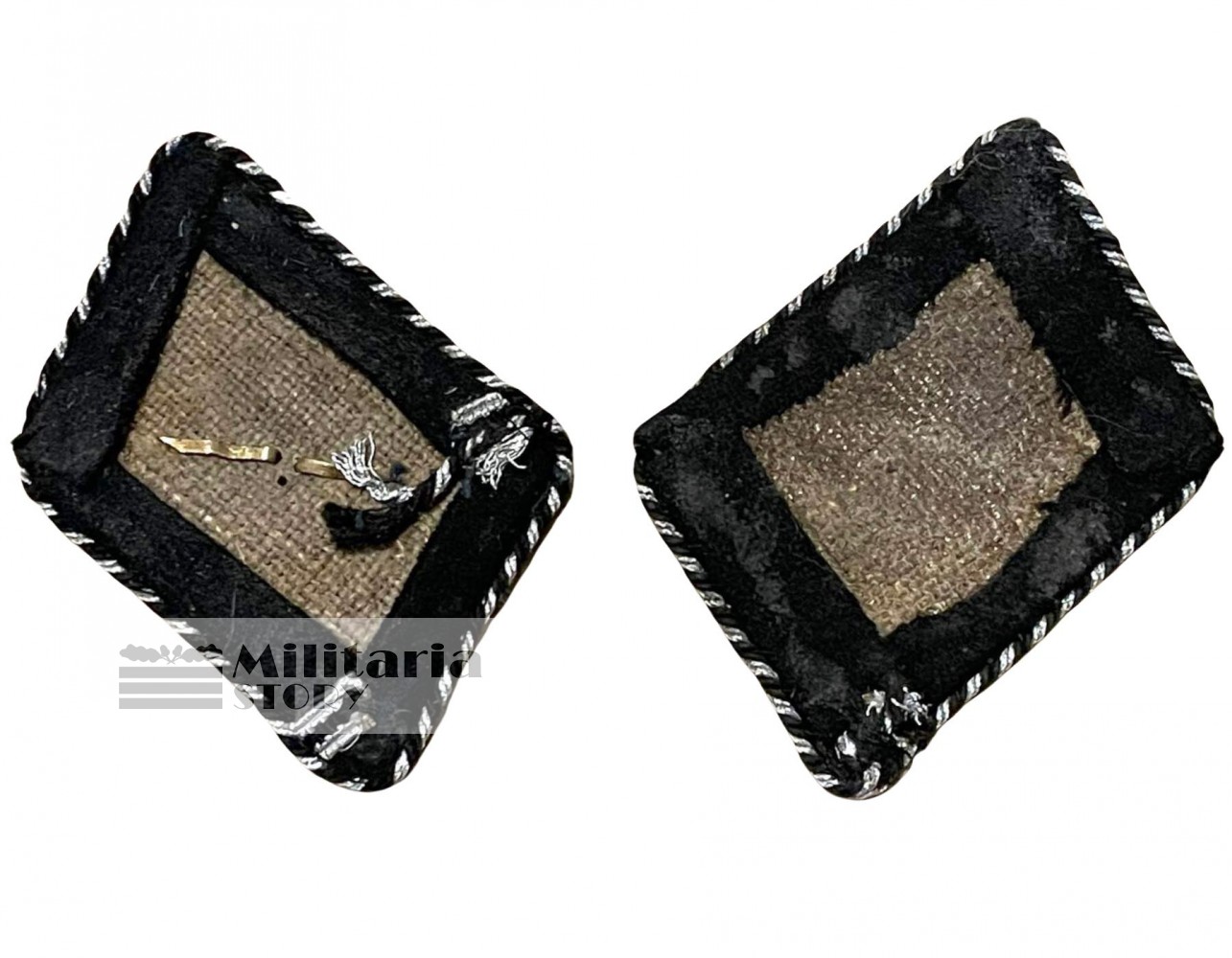 Allgemeine SS/SD collar tabs - Allgemeine SS/SD collar tabs: pre-war German Insignia