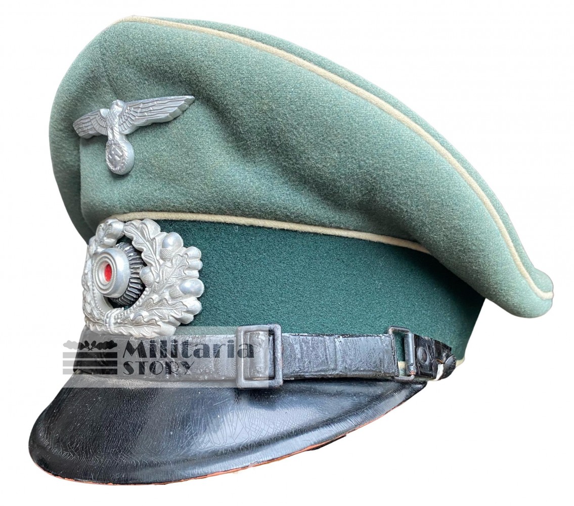 Heer NCO Infantry visor cap - Heer NCO Infantry visor cap: pre-war German Headgear