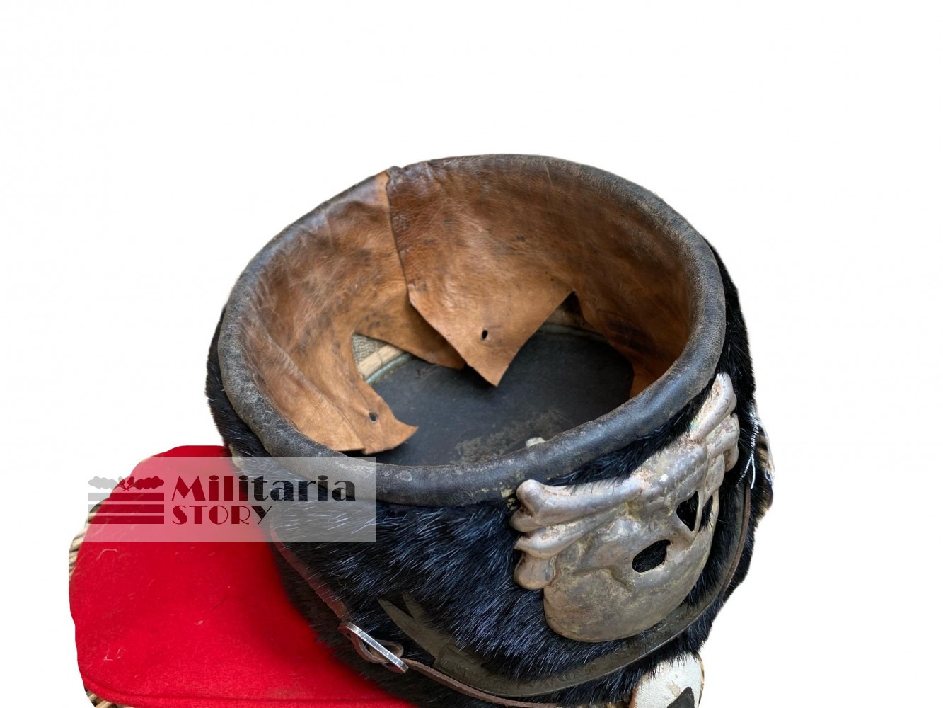 German Husaren busby - German Husaren busby: Vintage German Headgear