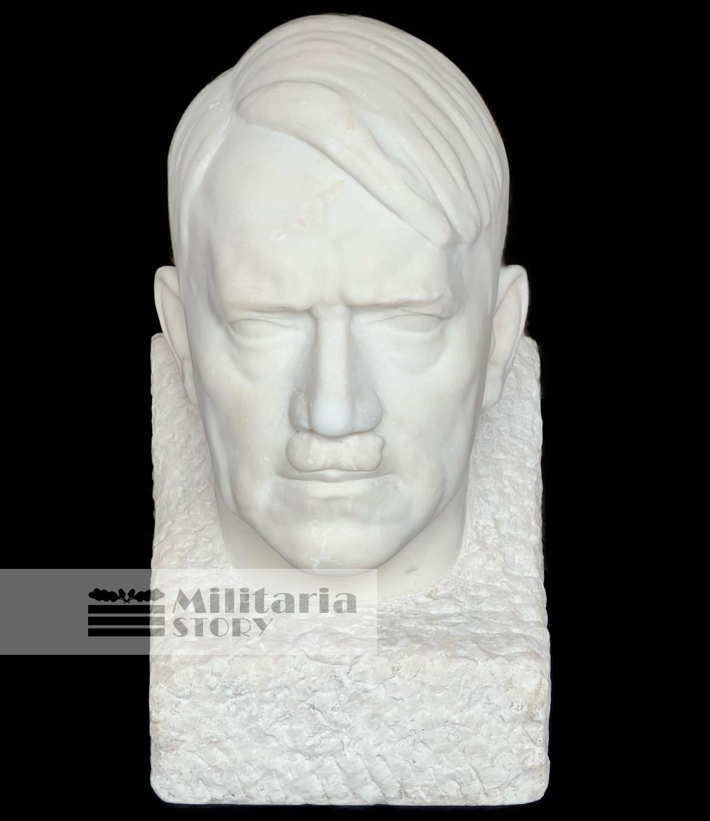 Josef Thorak Adolf Hitler huge Marble Bust  - Josef Thorak Adolf Hitler huge Marble Bust : German Third Reich Art