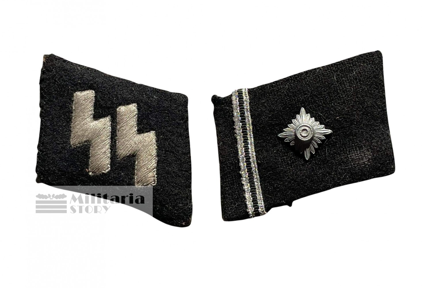 Waffen SS set of collar tabs 