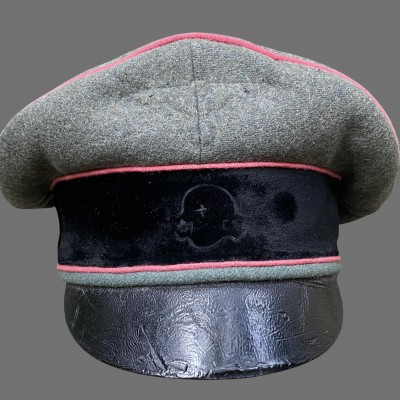 Waffen SS panzer crusher alter alt cap rare - pre-war German Headgear