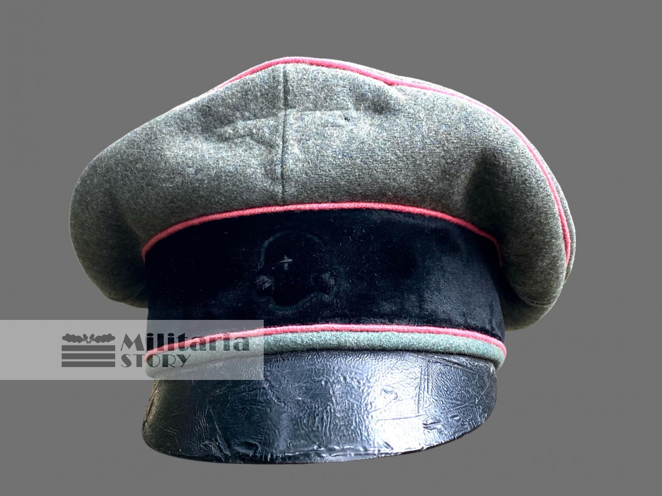 Waffen SS panzer crusher alter alt cap rare - Waffen SS panzer crusher alter alt cap rare: Third Reich Headgear