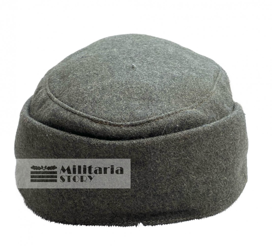 Waffen SS M43 Late War Field Cap - Waffen SS M43 Late War Field Cap: pre-war German Headgear