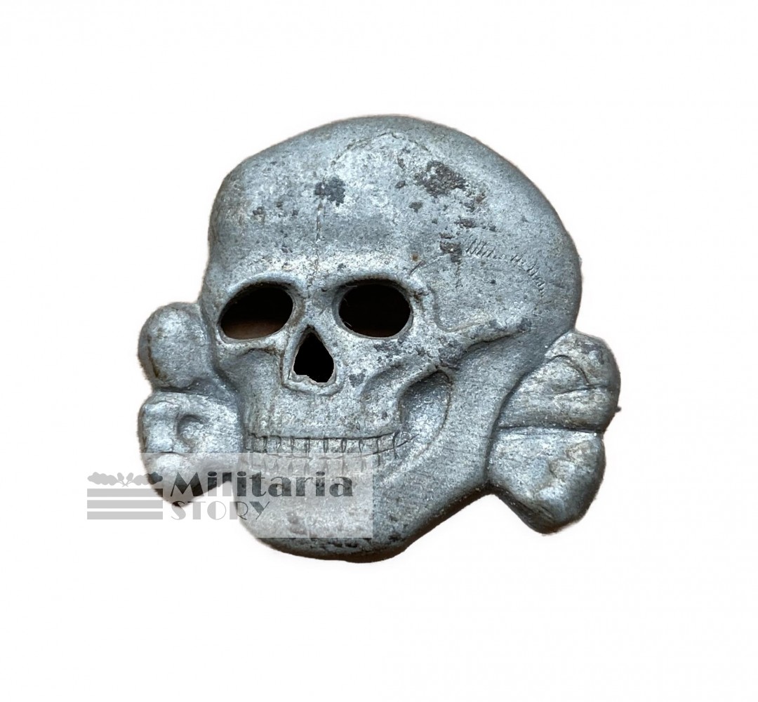 SS visor skull 3 pronged Assmann