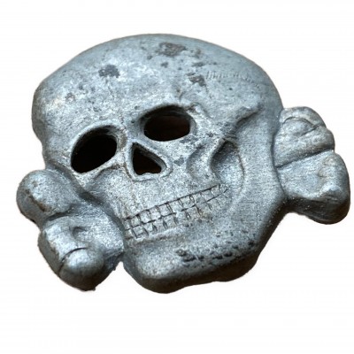 SS visor skull 3 pronged Assmann