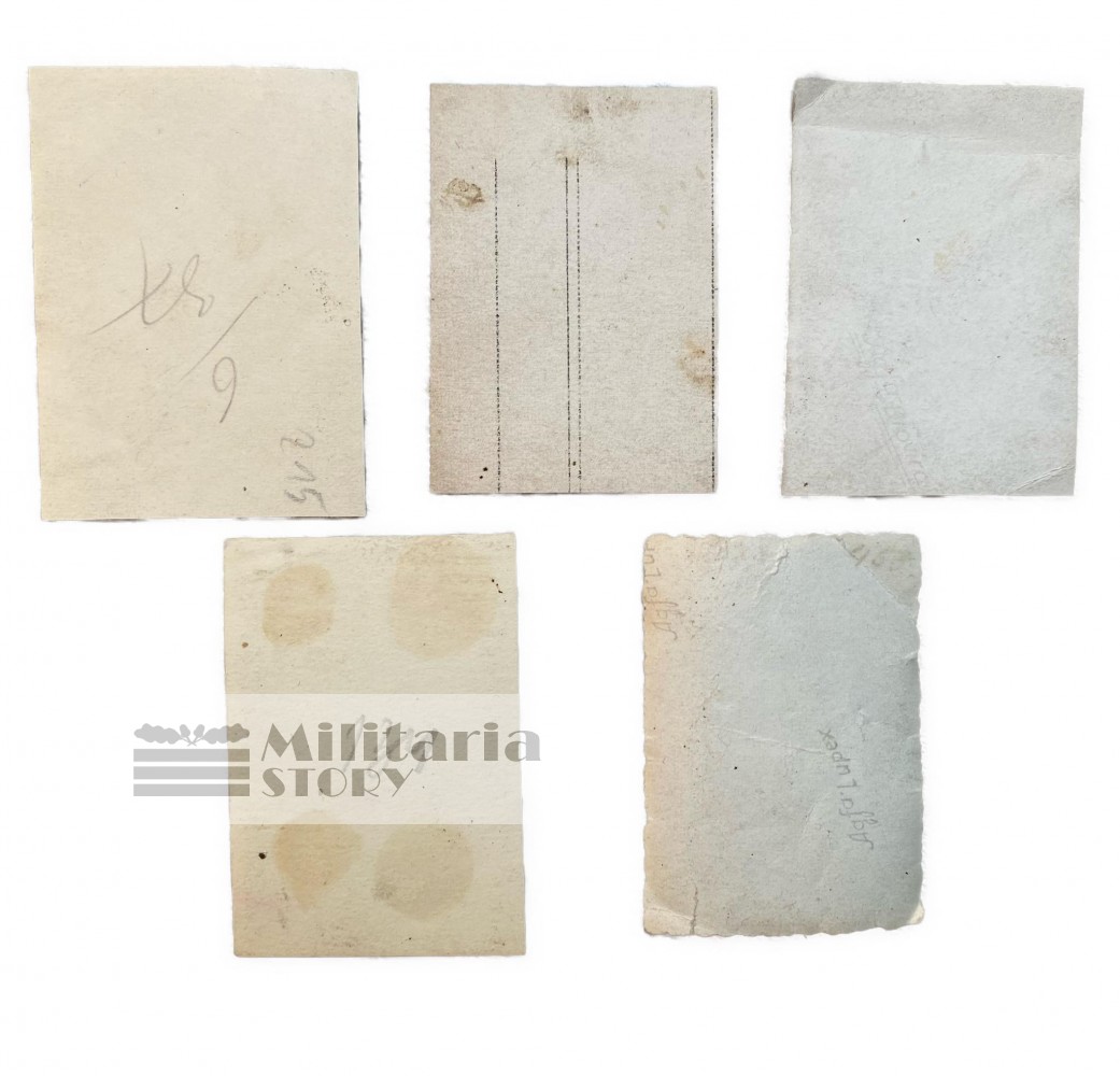 SS soldiers photos from documents - SS soldiers photos from documents: Third Reich Other