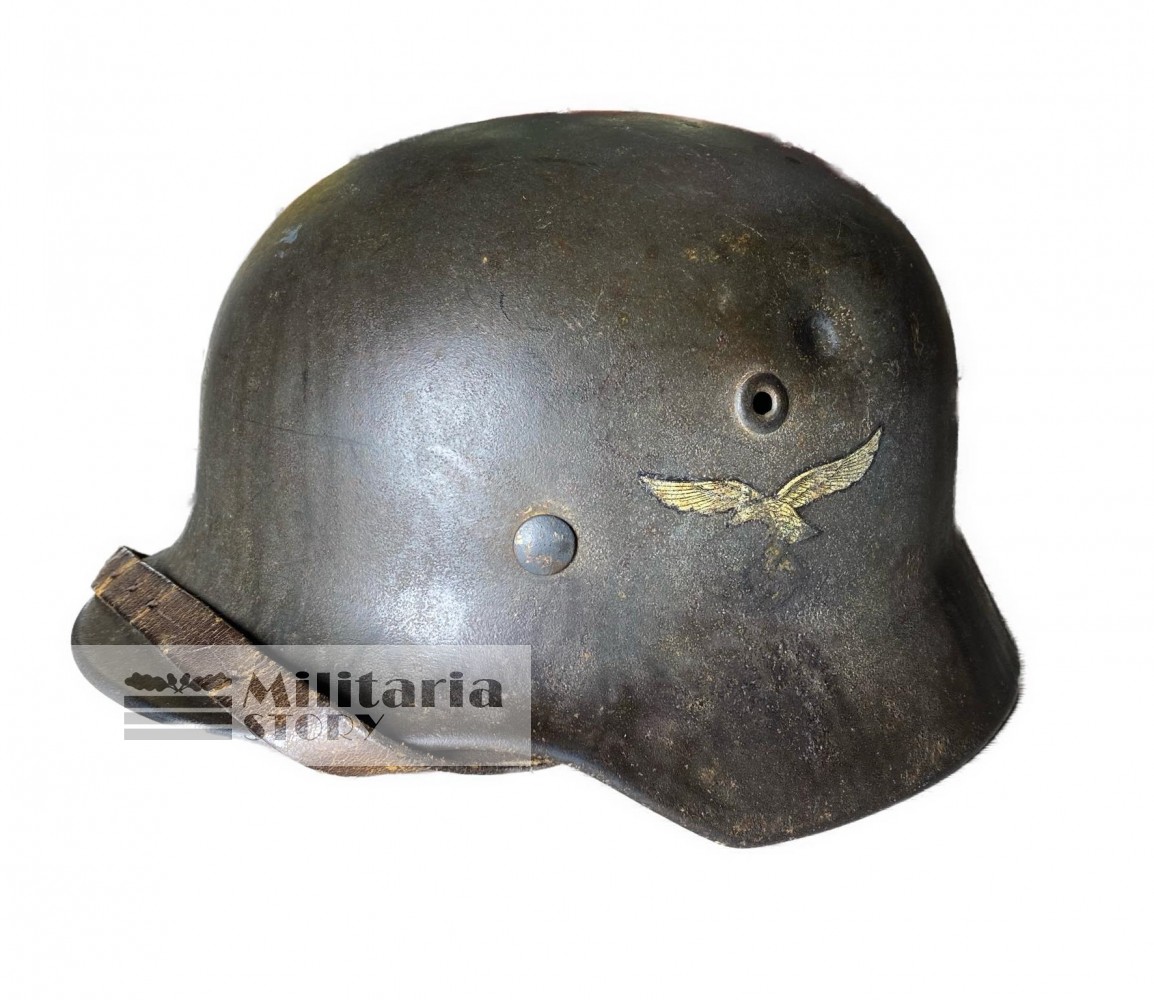 M40 SD Luftwaffe helmet - M40 SD Luftwaffe helmet: Vintage German Headgear