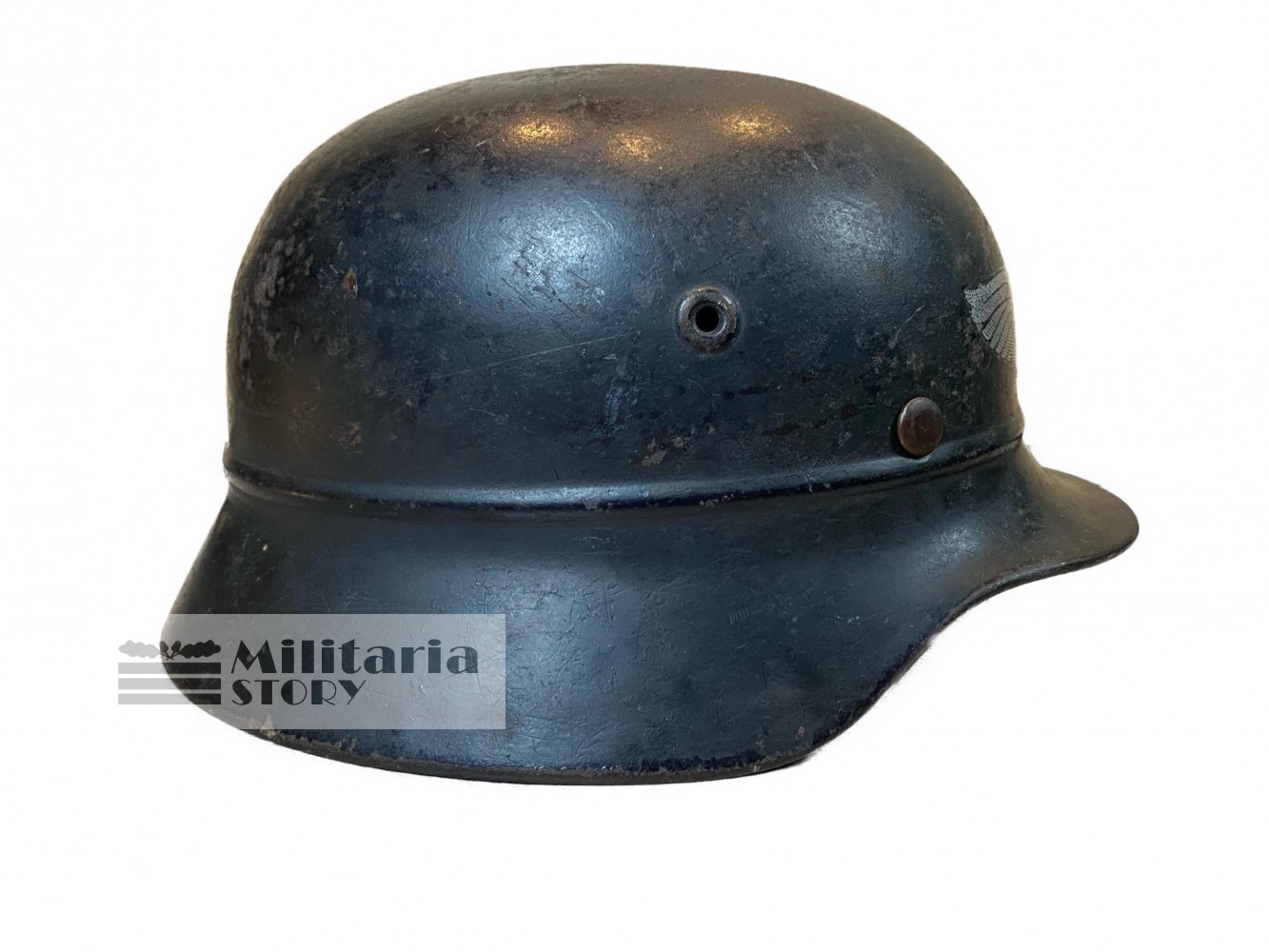 Luftschutz M40 helmet - Luftschutz M40 helmet: WW2 German Headgear