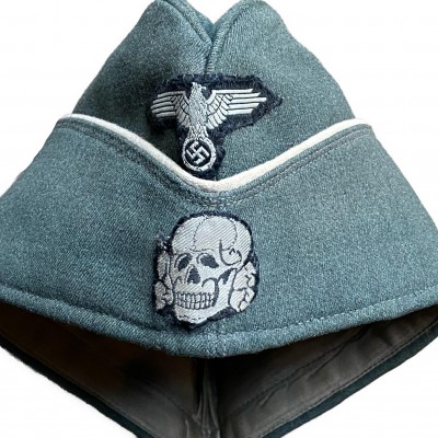 Waffen SS Officer Side Cap