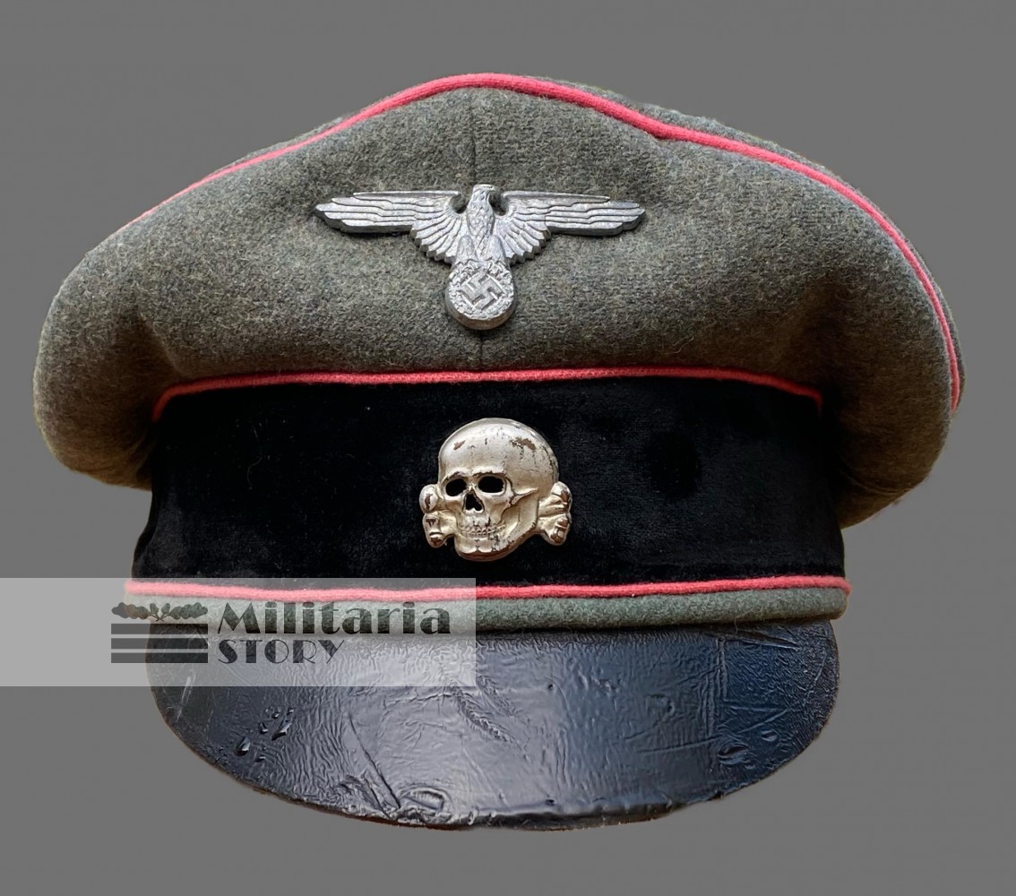 Waffen SS panzer crusher alter alt cap rare