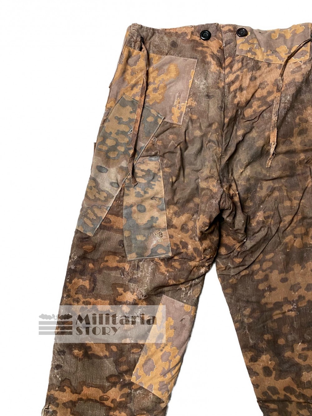 Waffen SS Autumn Oak Leaf trousers - Waffen SS Autumn Oak Leaf trousers: Vintage German Equipment