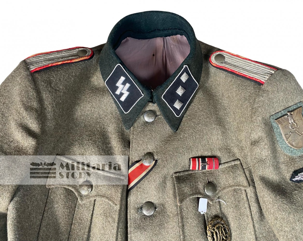 Waffen SS Officer Tunic - Waffen SS Officer Tunic: pre-war German Uniforms